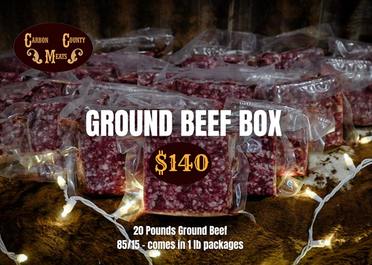 20lb Ground Beef Box